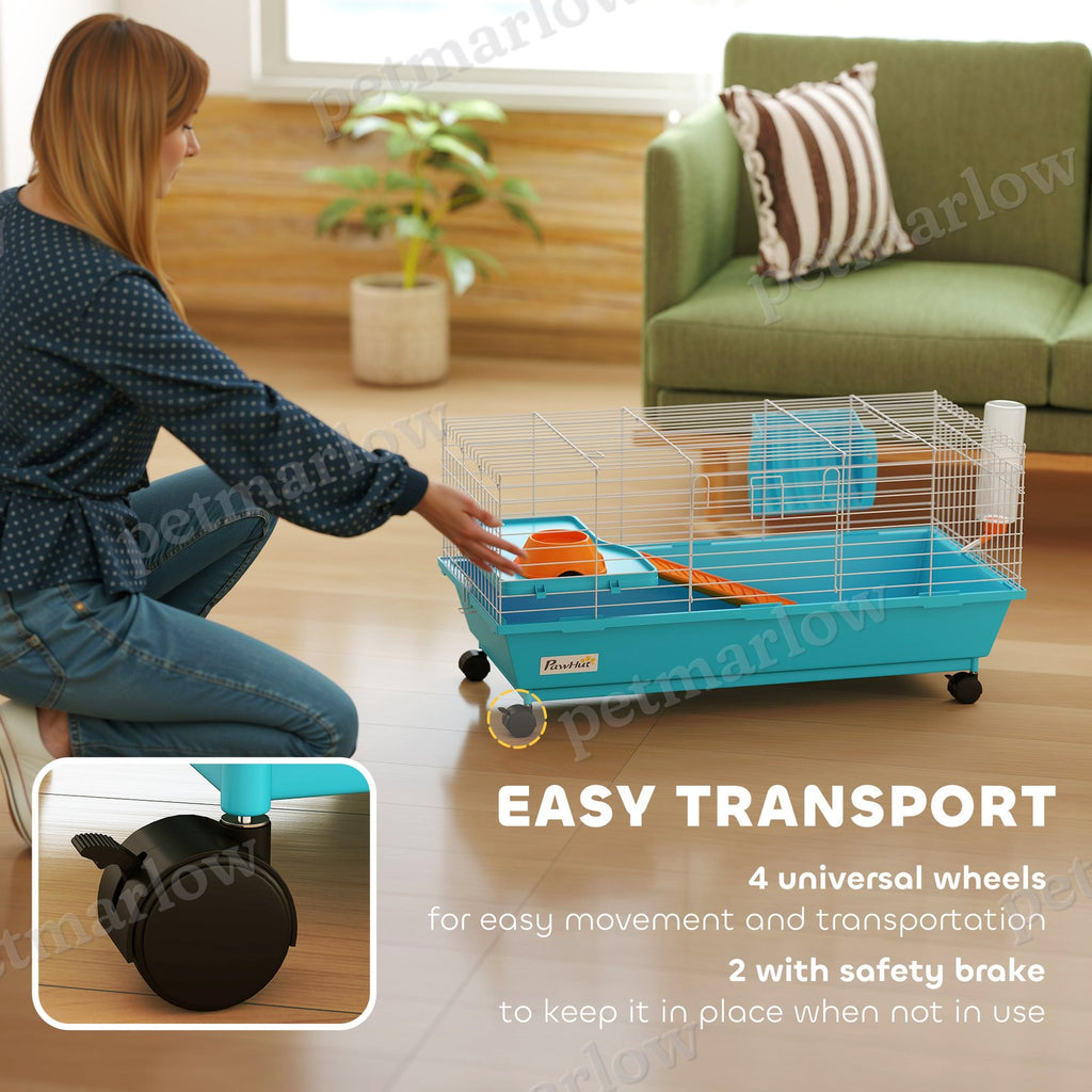 Small Animal Cage with Wheels and Accessories – view 6