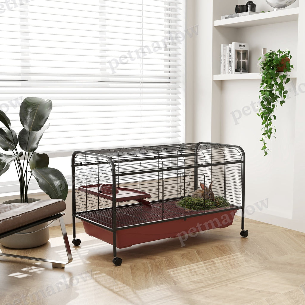Small Animal Cage with Wheels and Ramp for Rabbits – view 5