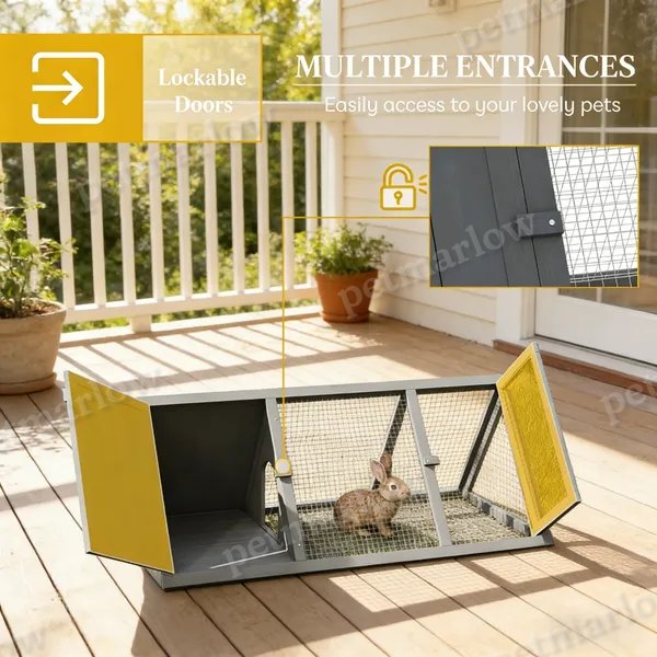 Small Animal Playpen Cage for Outdoor Use – view 4