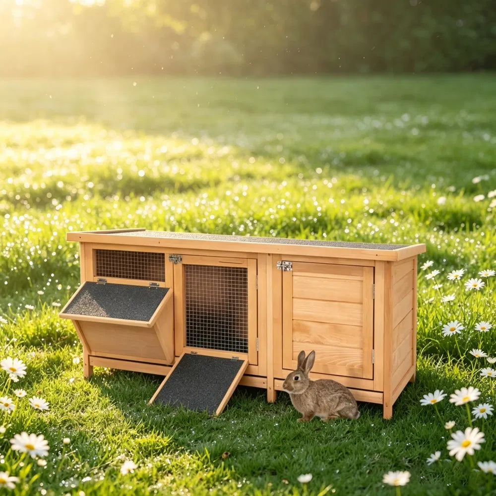 Small Animal Playpen Cage for Rabbits and Guinea Pigs