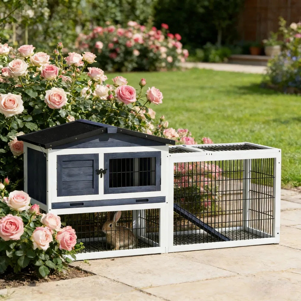 Small Animal Playpen Cage for Rabbits and Guinea Pigs