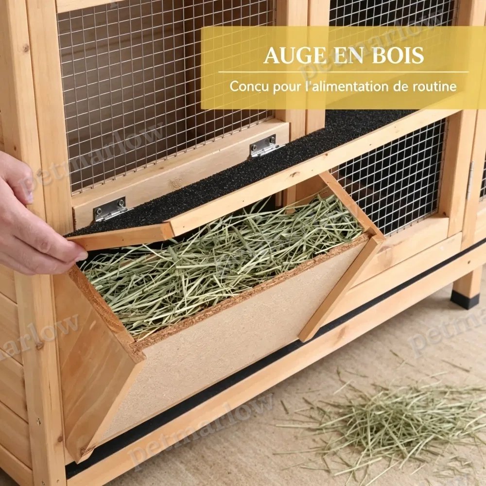Small Animal Playpen Cage for Rabbits and Guinea Pigs – view 3