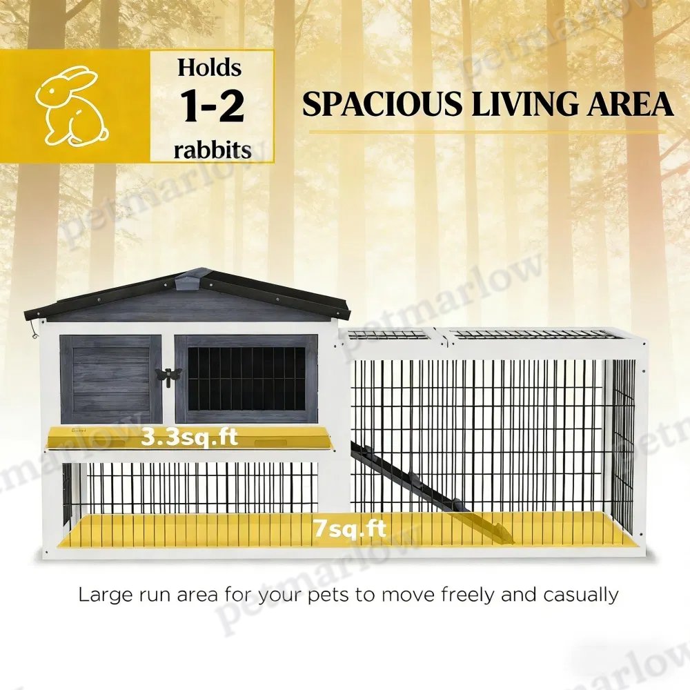 Small Animal Playpen Cage for Rabbits and Guinea Pigs – view 3