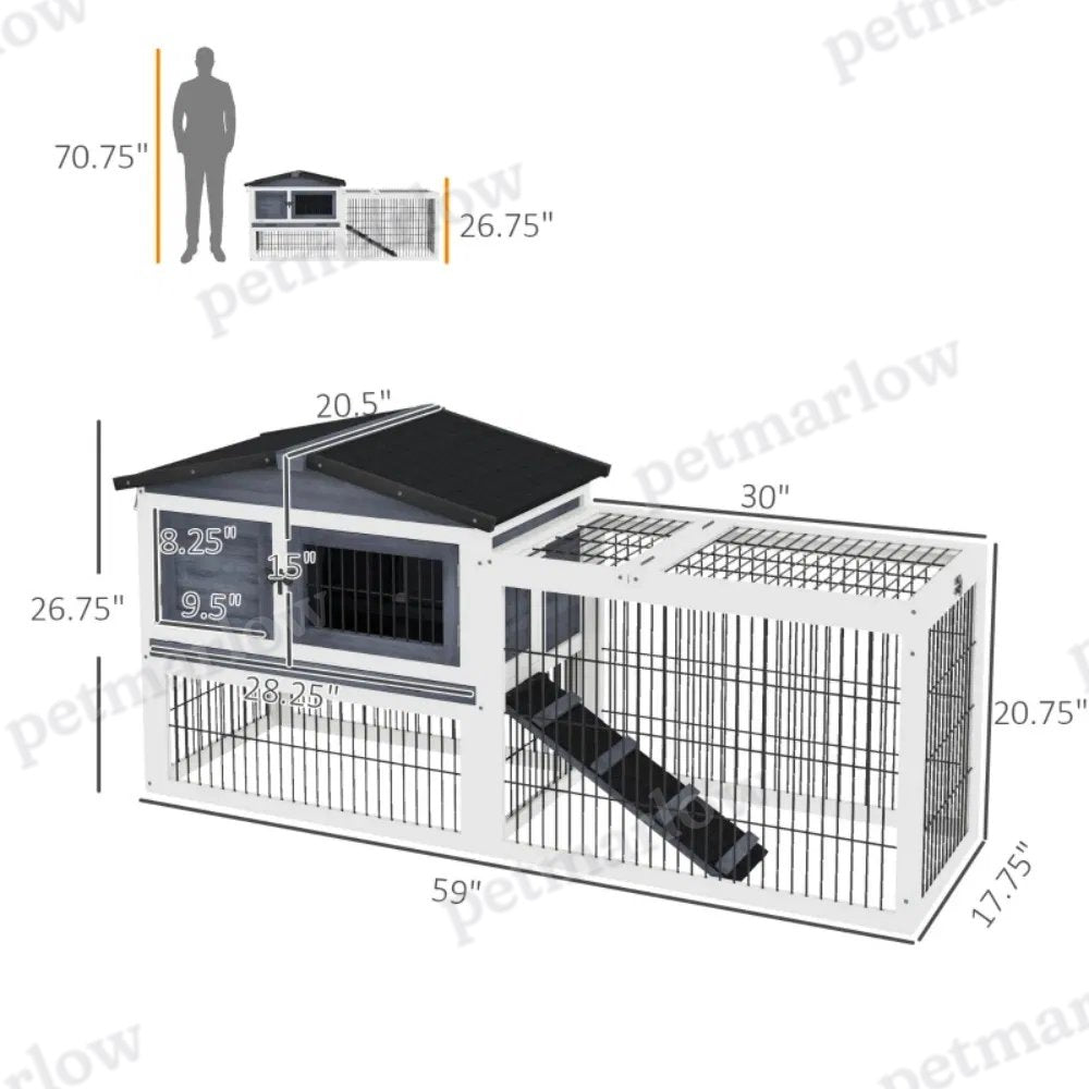 Small Animal Playpen Cage for Rabbits and Guinea Pigs – view 5