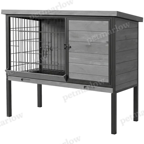 Small Animal Playpen Cage for Rabbits with Elevated Design – view 3