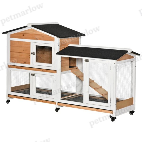 Small Animal Playpen Cage for Rabbits with Wheels – view 6