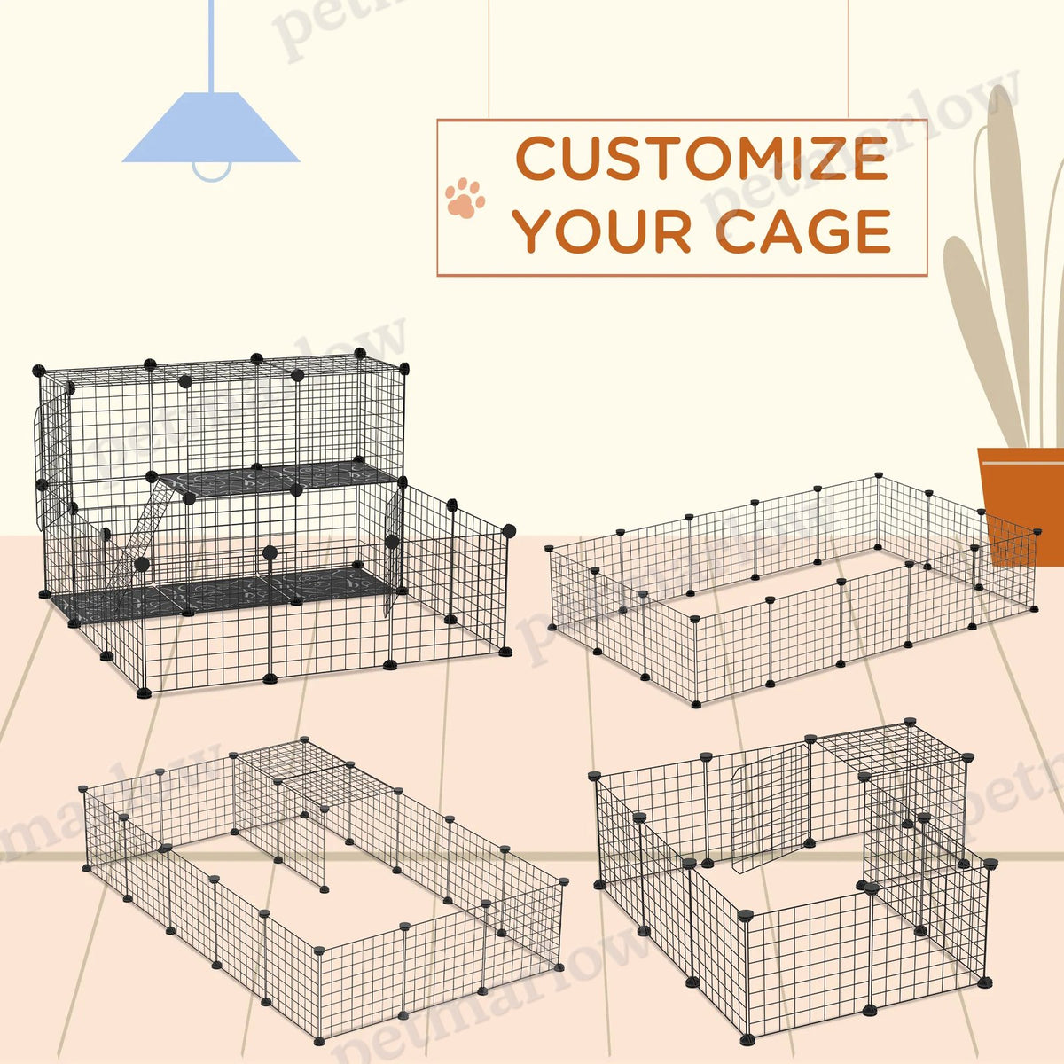 Small Animal Playpen for Rabbits and Guinea Pigs – view 5