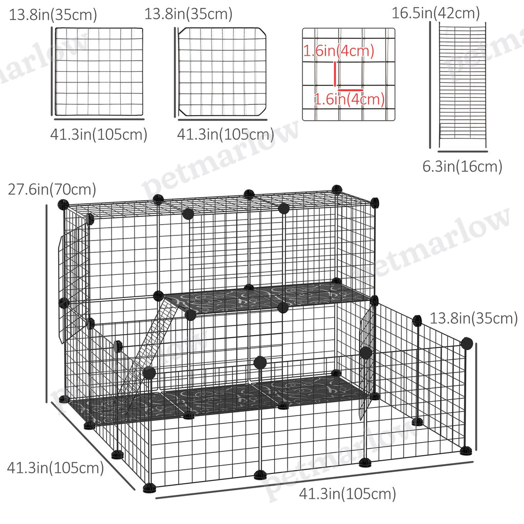 Small Animal Playpen for Rabbits and Guinea Pigs – view 6
