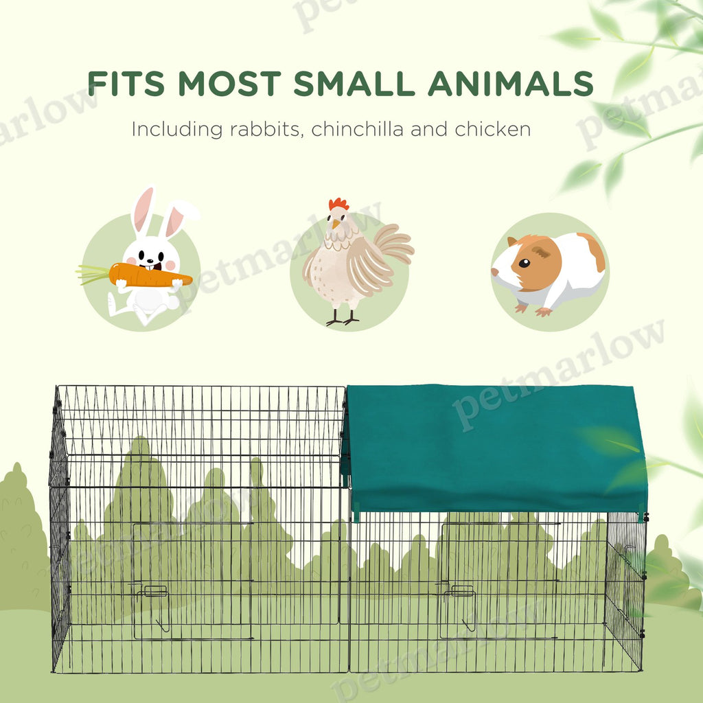 Small Animal Playpen with Roof for Indoor/Outdoor Use – view 6