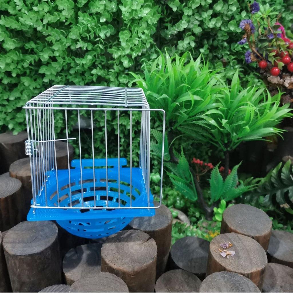 Small Iron Wire Parrot Breeding Box Bird Nesting Cage Accessory