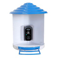 Smart Bird Feeder With Solar Camera for Bird Watching – White
