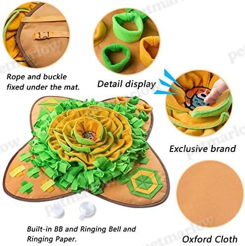 Snuffle Mat Pet Dog Feeding Mat Durable Interactive Dog Puzzle Toys – view 3