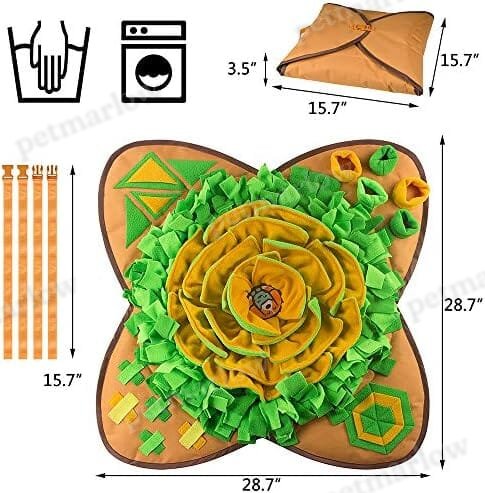 Snuffle Mat Pet Dog Feeding Mat Durable Interactive Dog Puzzle Toys – view 6