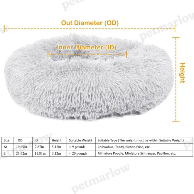 Soft And Warm Wool Dog Cat Bed – Style1