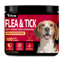 Soft Chews for Flea and Tick Prevention in Dogs and Cats