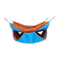 Soft Fabric Cat Hammock - A Comfortable Nest for Small Animals – Blue / S