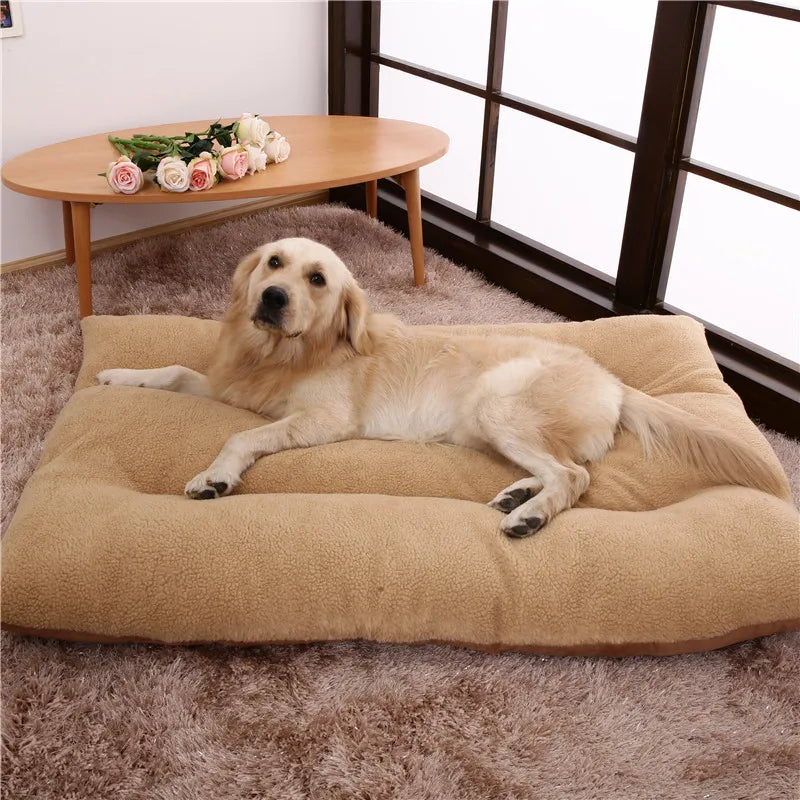 Soft Fleece Dog Cushion for Maximum Comfort