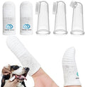 Soft High Grade Finger Toothbrush Pet Toothbrush for Small to Large Dogs Cats