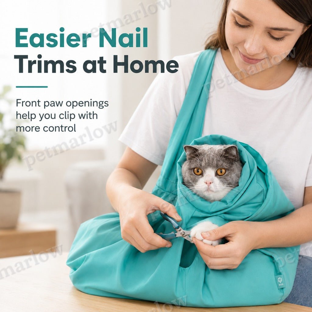 Soft Wrap Cat Grooming Carrier (Front Paw Openings) – view 5