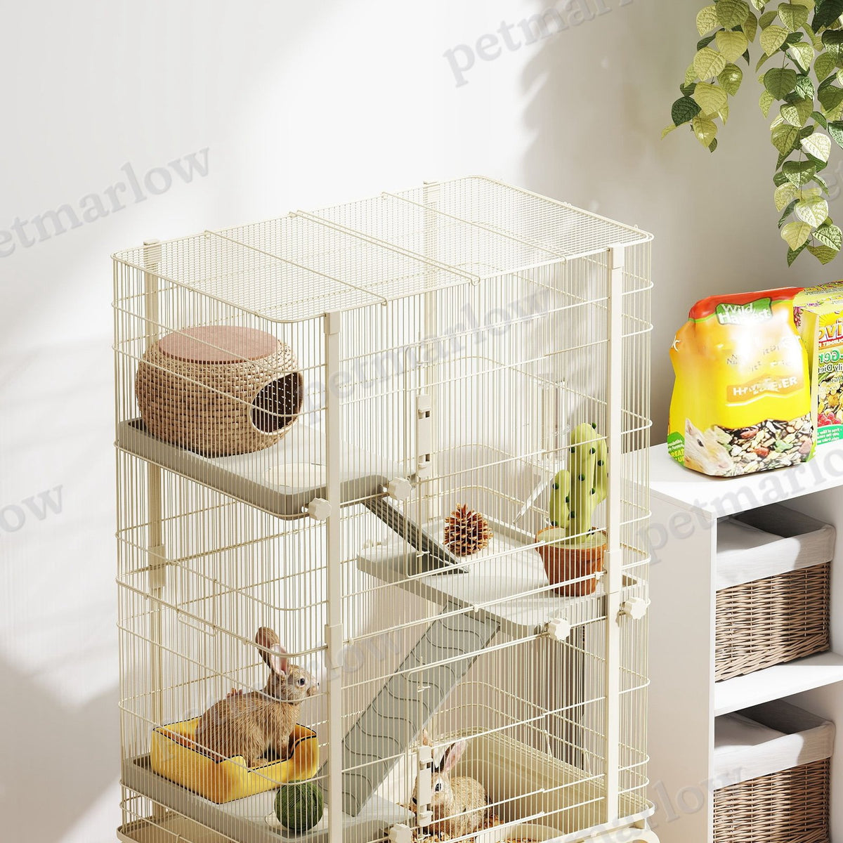 Spacious 4-Tier Small Animal Cage with Accessories – view 4