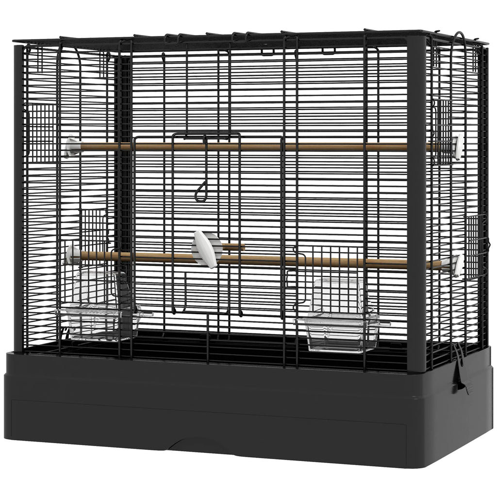 Spacious Bird Cage for Budgies, Finches, and Love Birds
