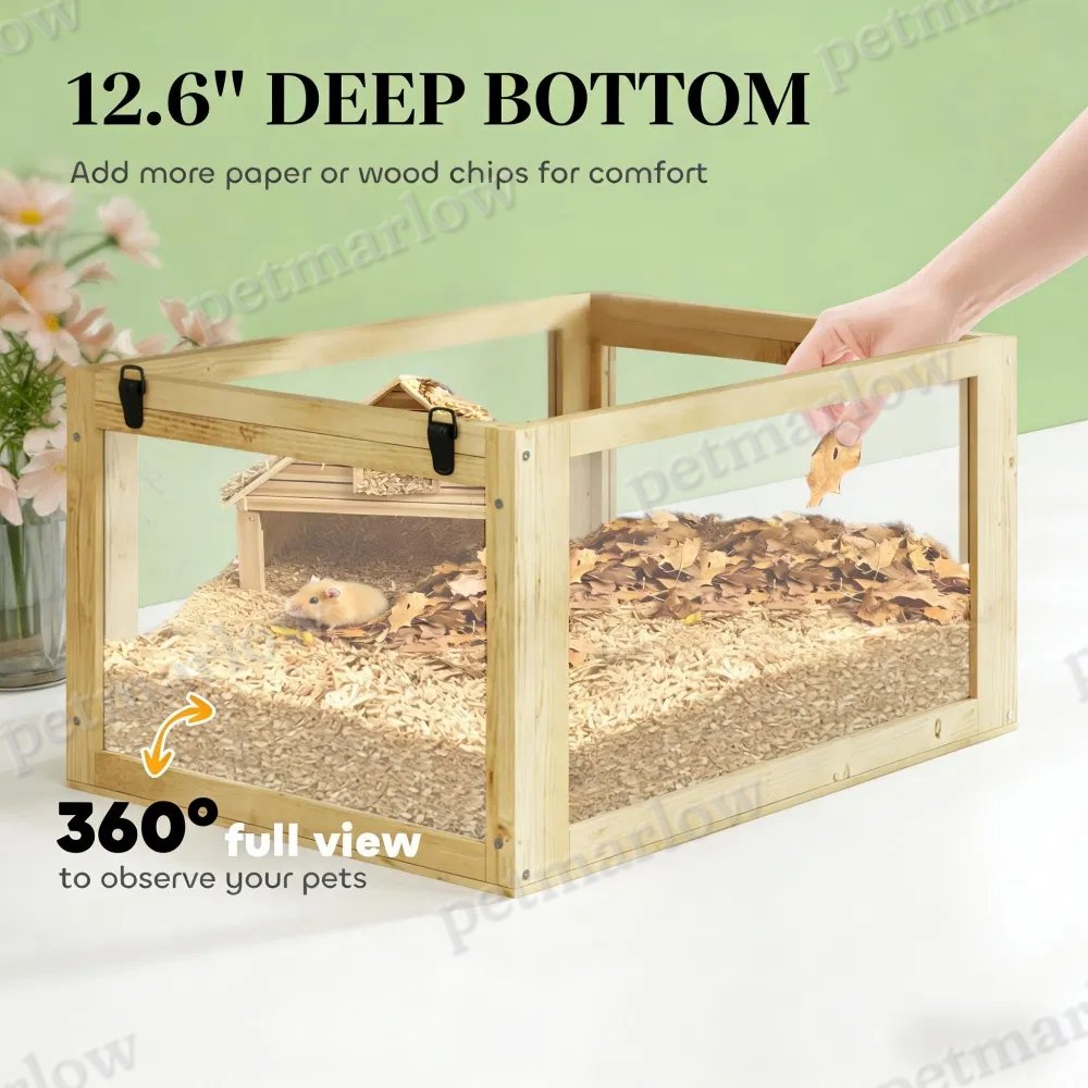 Spacious Hamster Cage with Multi-Layer Design – view 3