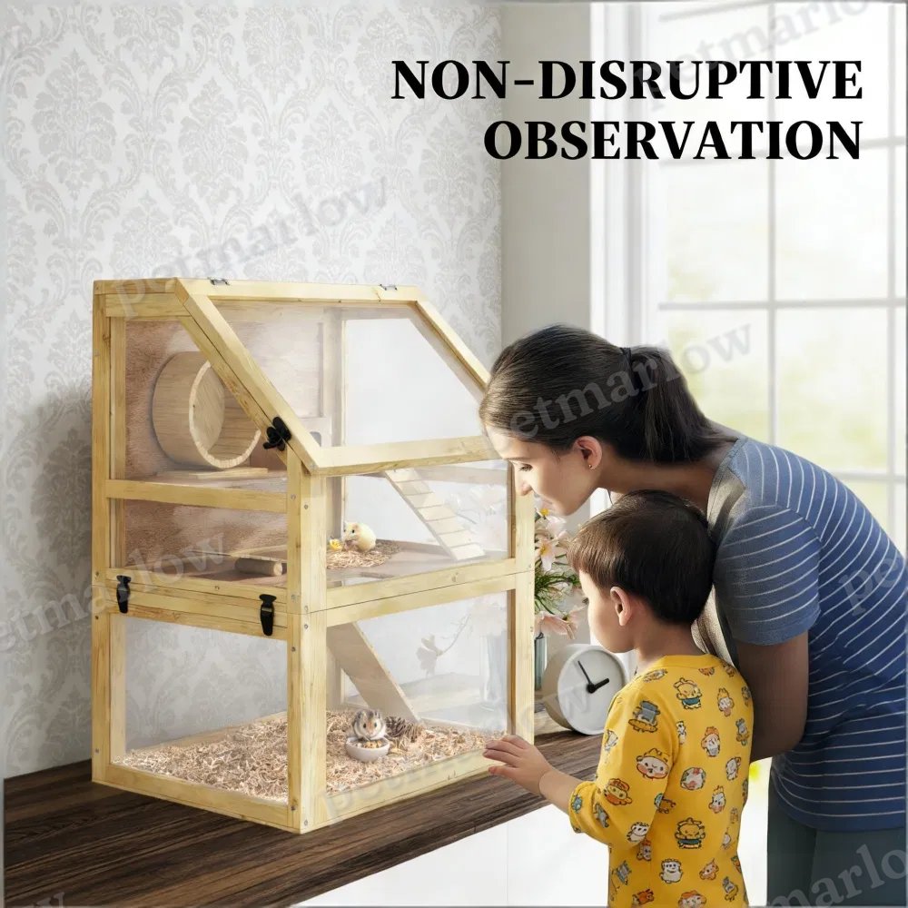 Spacious Hamster Cage with Multi-Layer Design – view 5