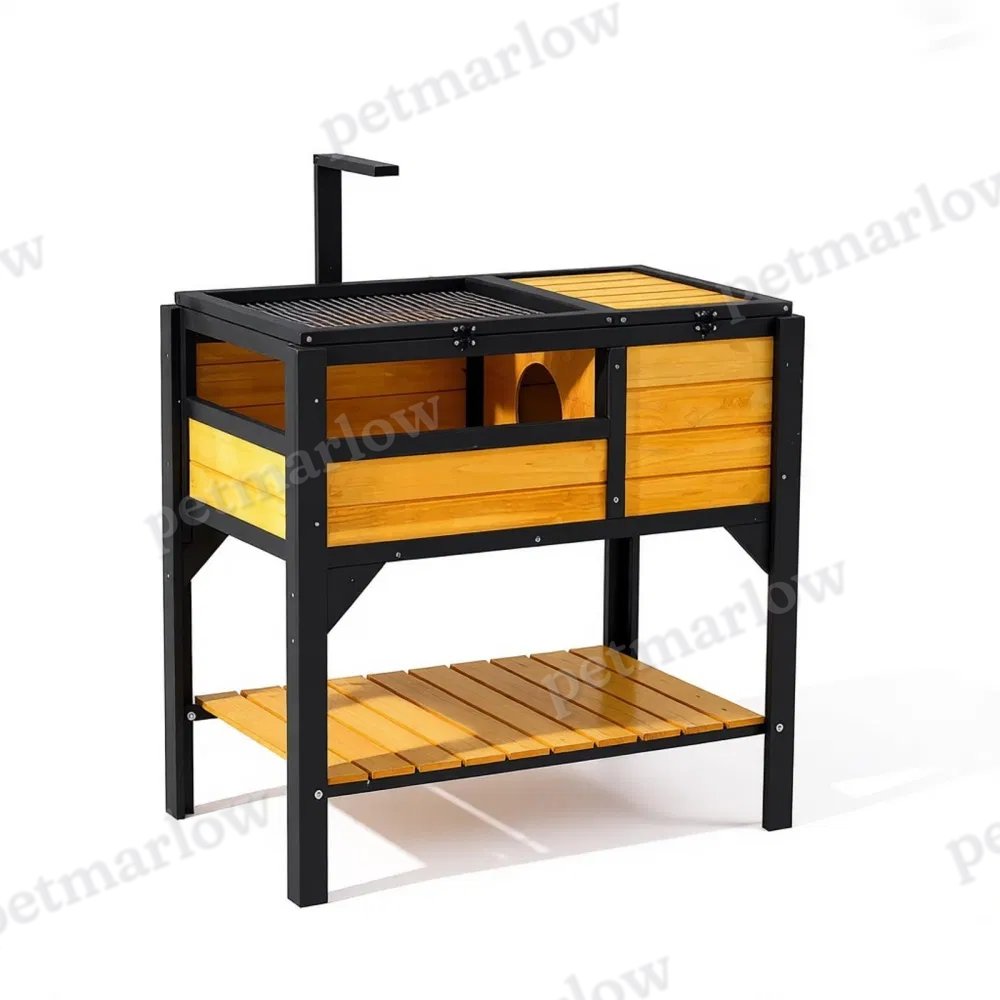 Spacious Tortoise House with Cedar Construction and Easy Assembly – view 3