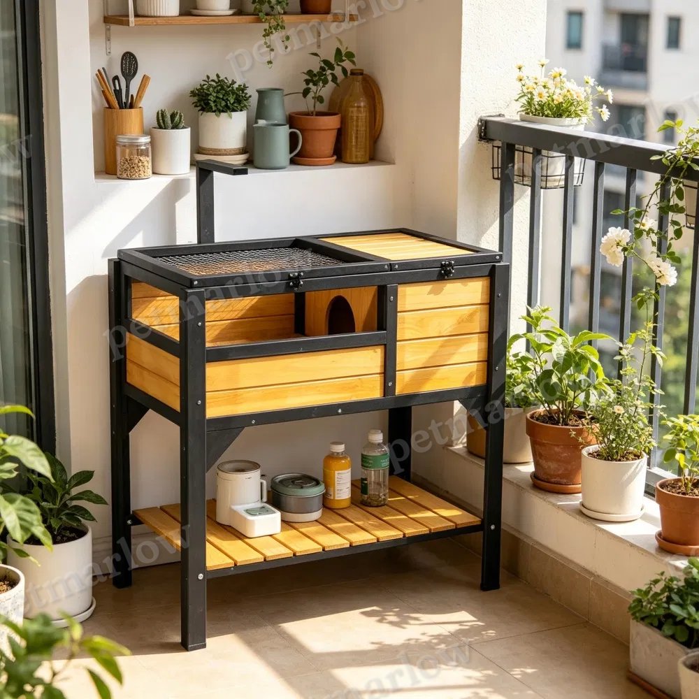 Spacious Tortoise House with Cedar Construction and Easy Assembly – view 6