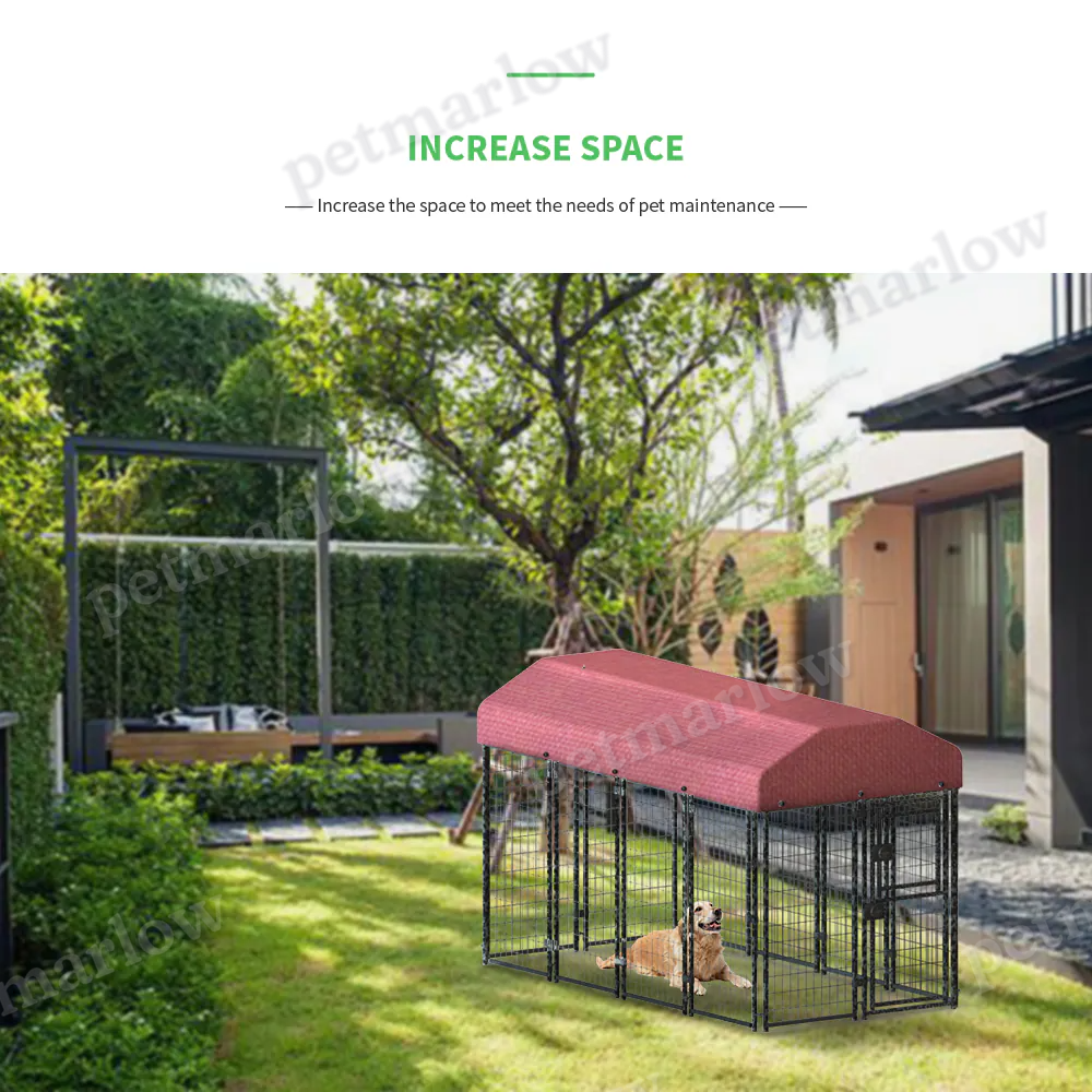 Square Tube Wire Running Cage for Dogs and Cats – view 4