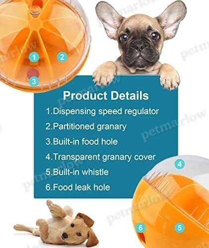 Squeaky Puppy Puzzle Toy for Boredom Slow Feeder – view 4