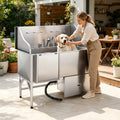 Stainless Steel Dog Washing Station – view 2