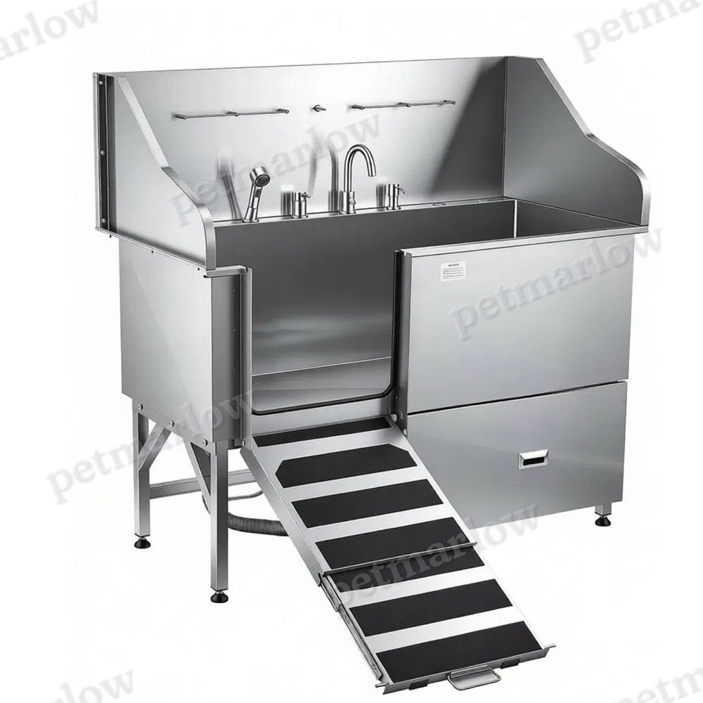 Stainless Steel Dog Washing Station for Convenient Grooming – view 3
