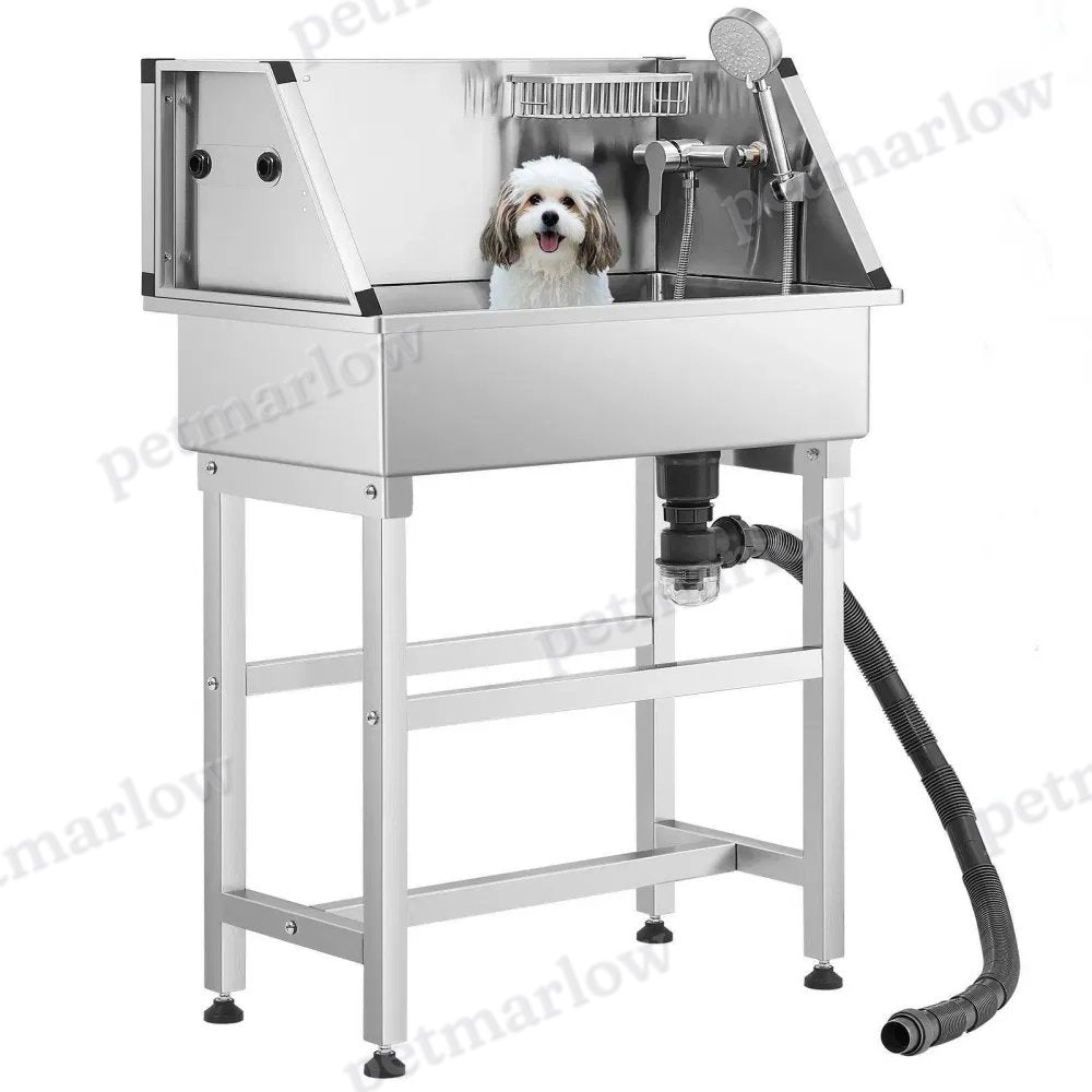 Stainless Steel Dog Washing Station for Easy Grooming – view 4