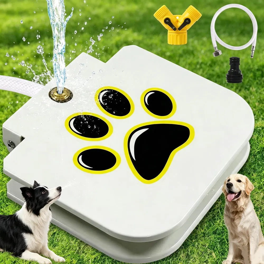 Step Activated Dog Water Dispenser Outdoor – AS PIC