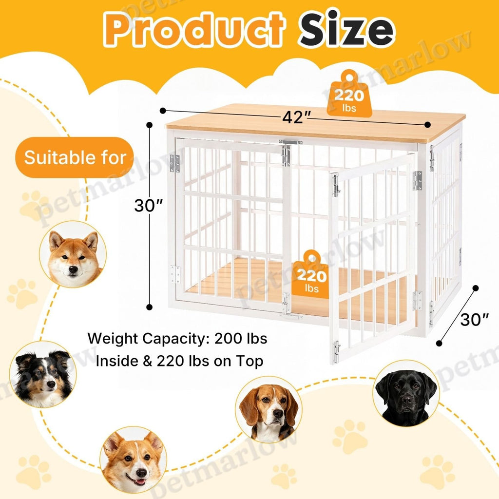 Heavy Duty Dog Crate Furniture for Large Dogs – view 6