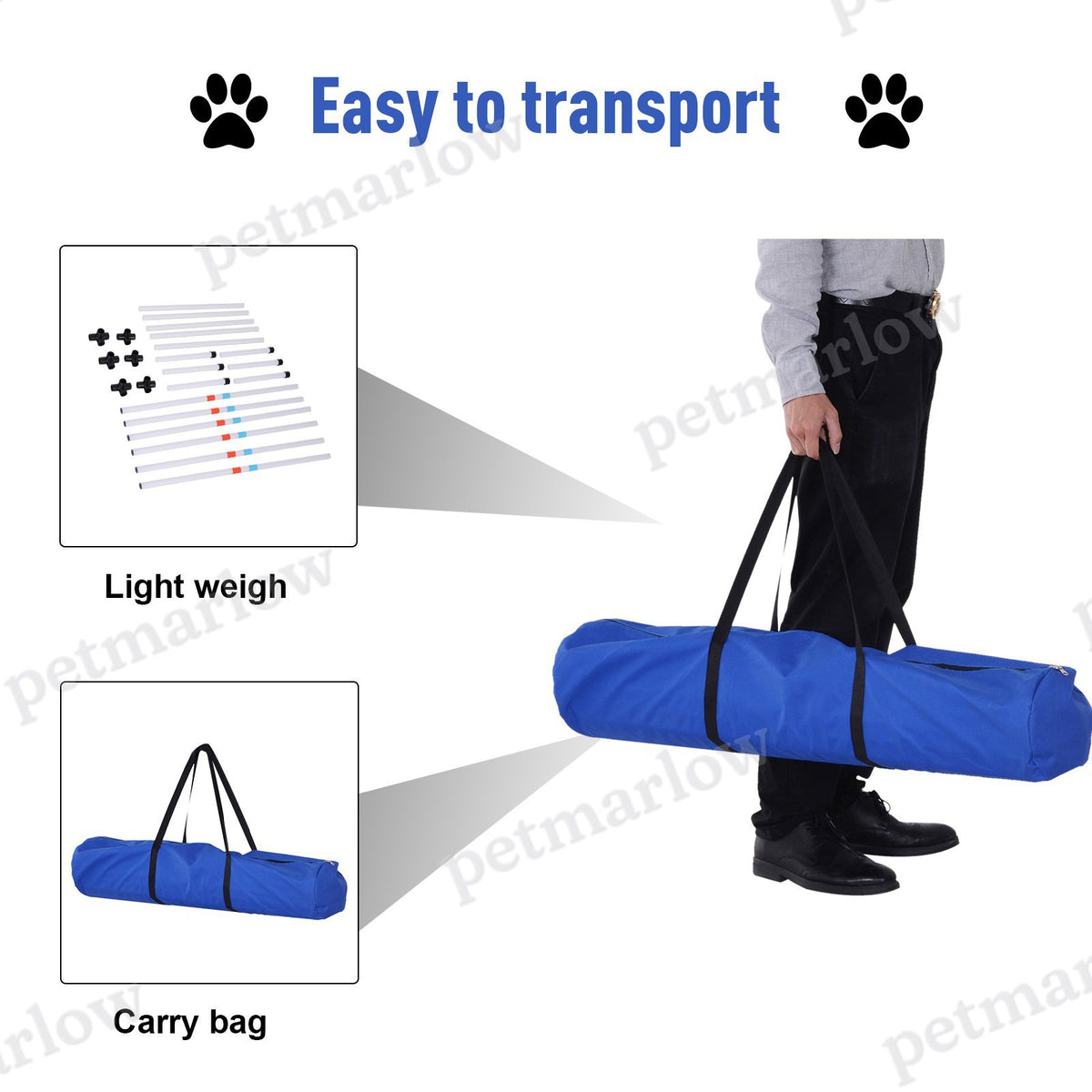 Sturdy Dog Weave Poles Agility Equipment – view 4
