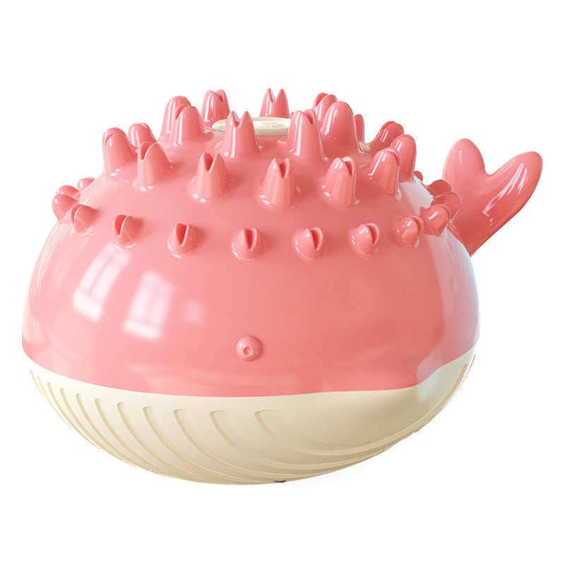Summer Electric Floating Water-Spray Dog Toy – Pink 2