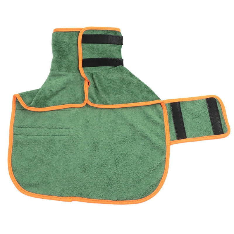 Super Absorbent Dog Bathrobe for Quick Drying – XS