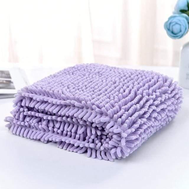 Super Absorbent Thick Dog Towel – Purple / S