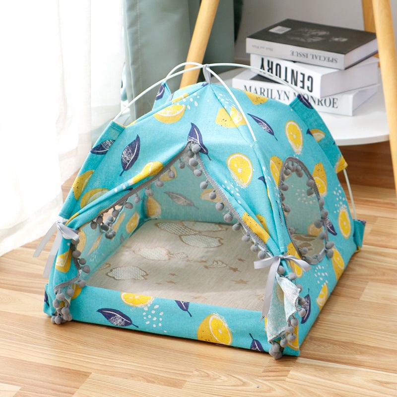 Teepee Cat Playhouse – Lemon / S