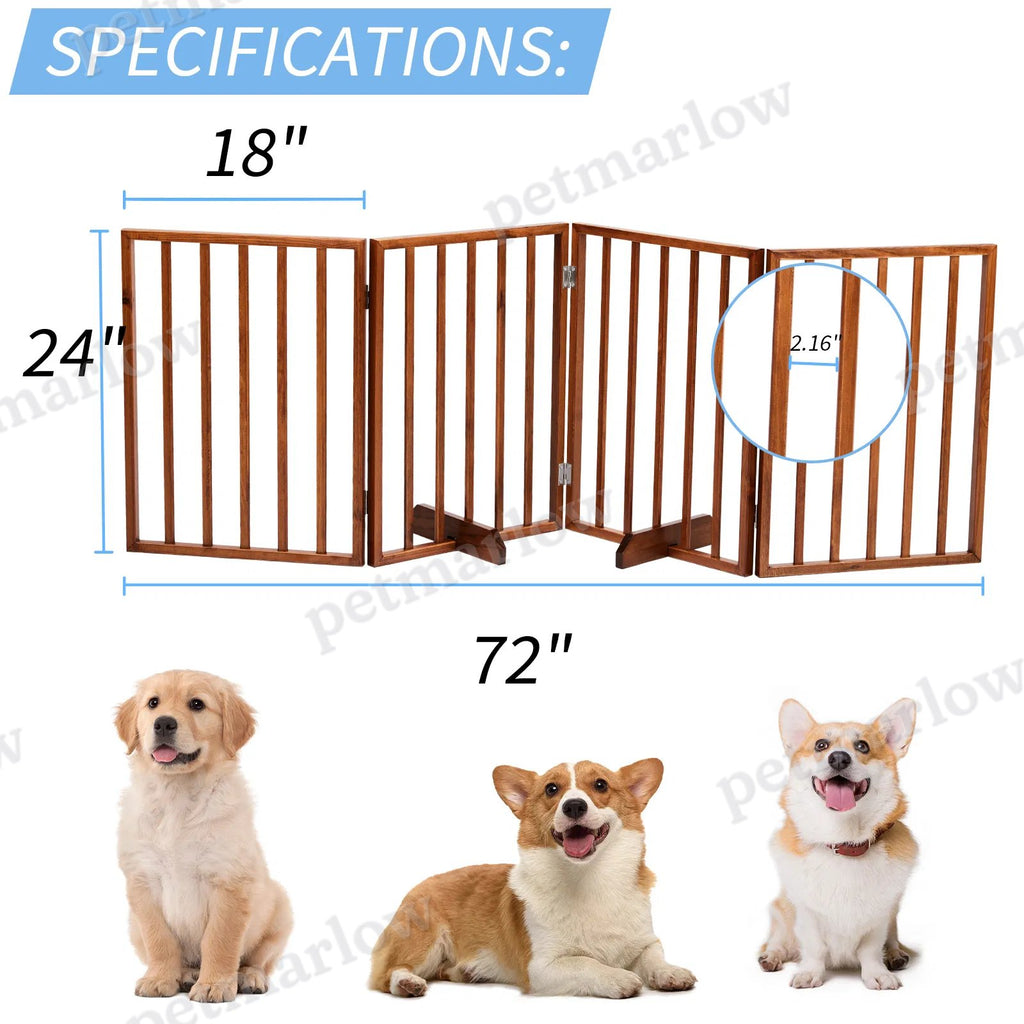 The Wooden Dog Fence Brown – view 5