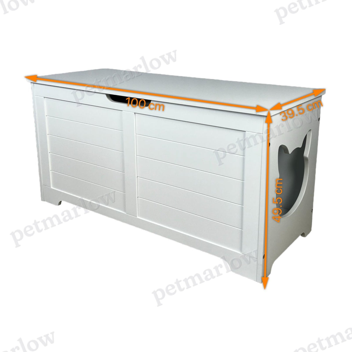 Top Open Cat Litter Box Fence Furniture for Multi-Purpose Use – view 4