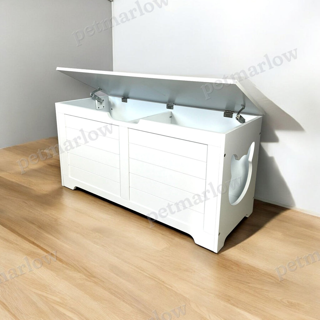 Top Open Cat Litter Box Fence Furniture for Multi-Purpose Use – view 6