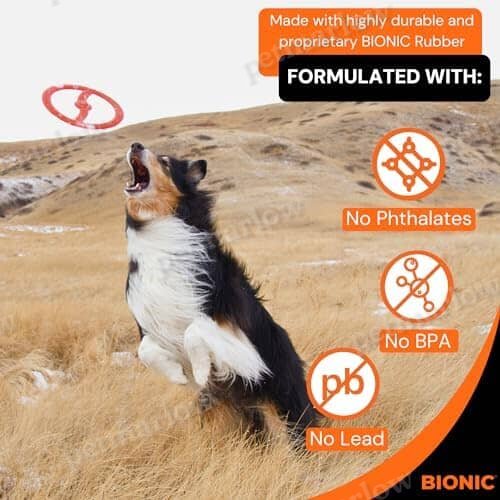 Toss-N-Tug Dog Toy - High-Visibility Ultimate Multi-Action Dog Toy – view 3