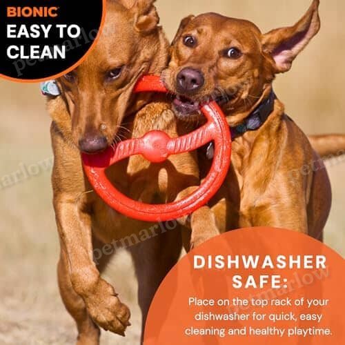 Toss-N-Tug Dog Toy - High-Visibility Ultimate Multi-Action Dog Toy – view 5