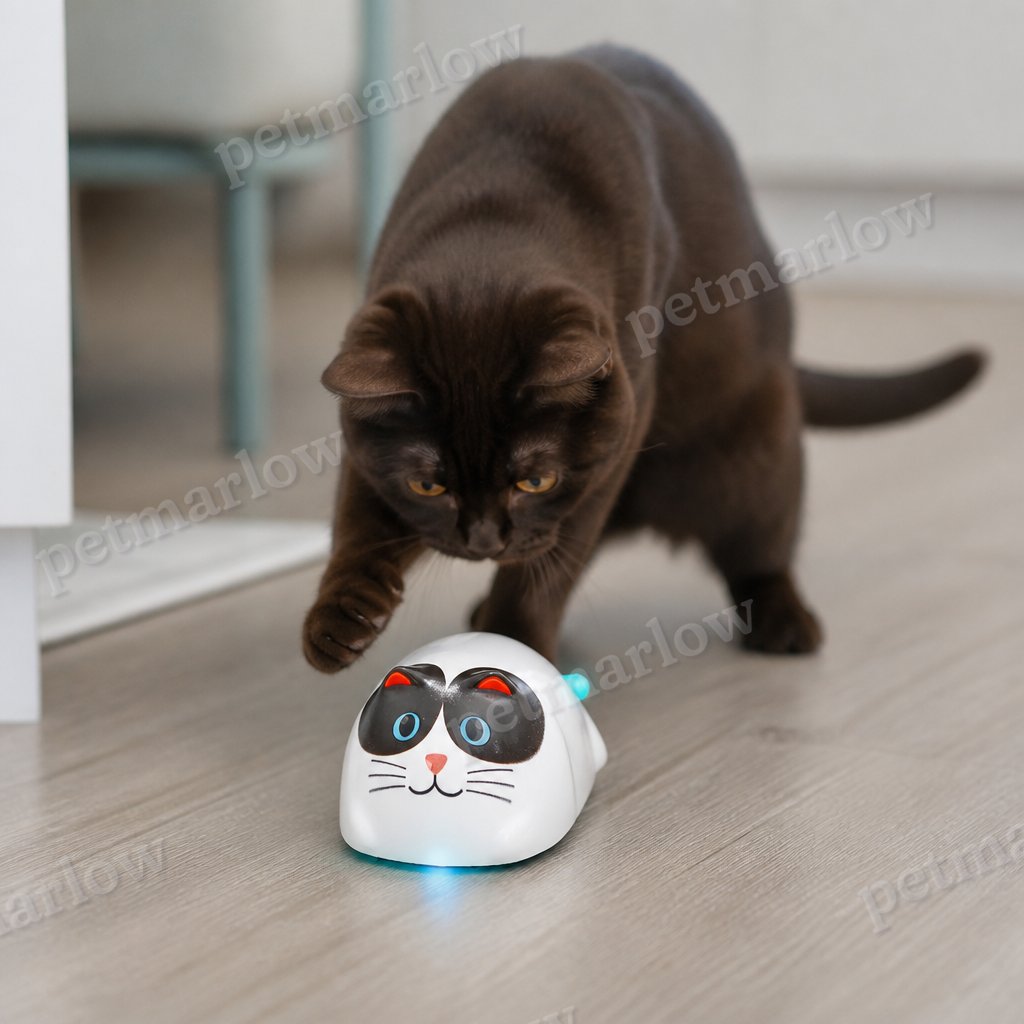 Touch-Activated Smart Cat Robot Toy – view 2