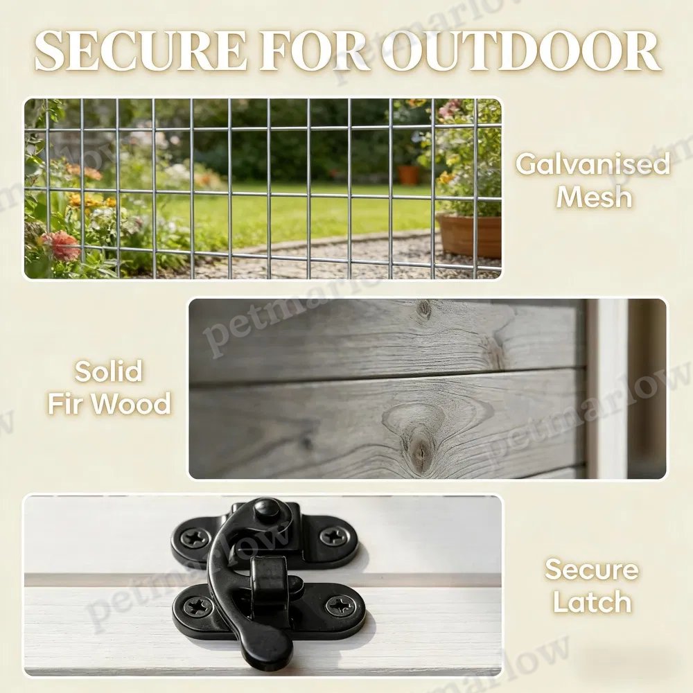 Turtle Cage with Cozy Retreat and Spacious Run – view 4
