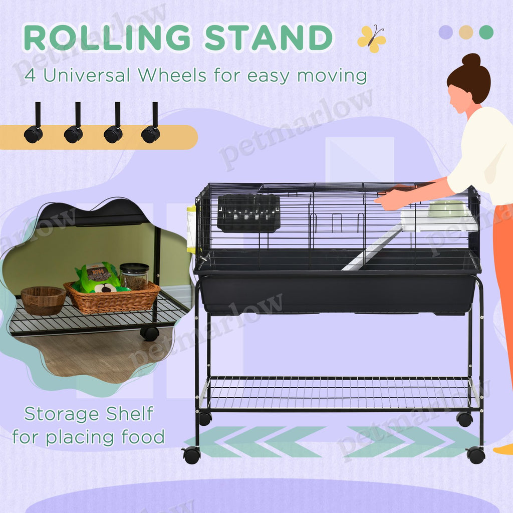 Two-Story Small Animal Cage with Removable Stand – view 5