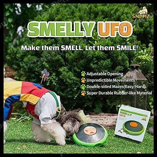 UFO Durable Interactive Treat Dispensing Puzzle – view 3